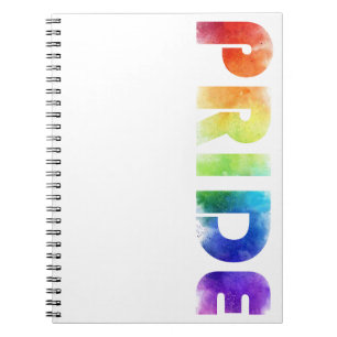 Cuaderno Tema del orgullo arcoiris