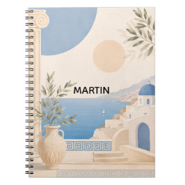 Cuaderno Tema Grecia con nombre personalizado