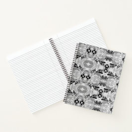 Cuaderno temático de diseño abstracto para escribi