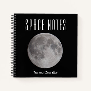 Cuaderno Temático de Luna Llena en el Espacio con