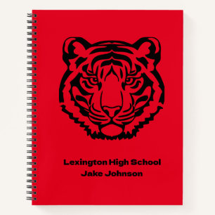 Cuaderno Temático de Mascota de Tigre