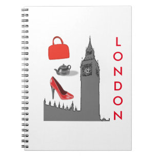 Cuaderno Temático de Moda de Londres