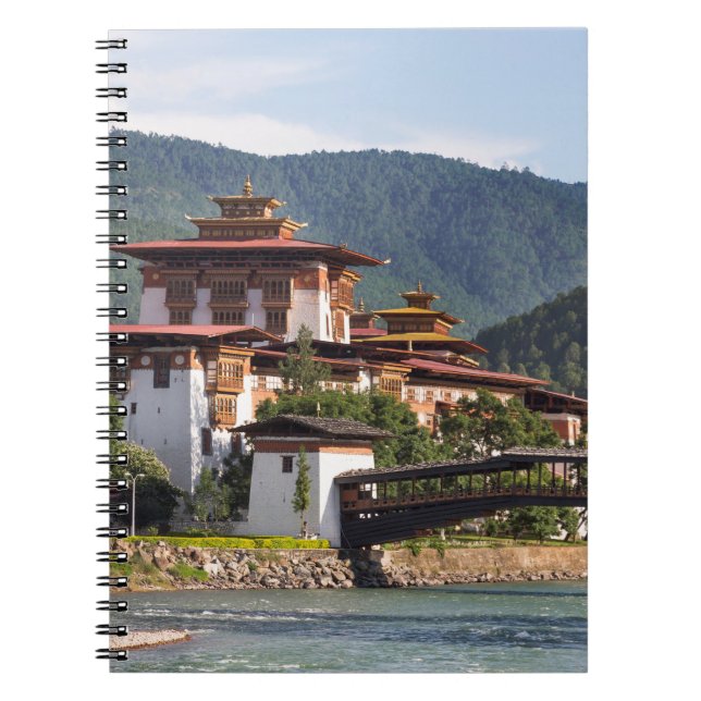Cuaderno Templo budista junto al río (Frente)