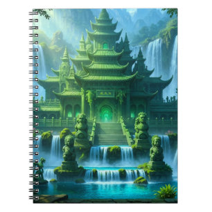 Cuaderno Templo Castillo del Trono de Jade Secreto