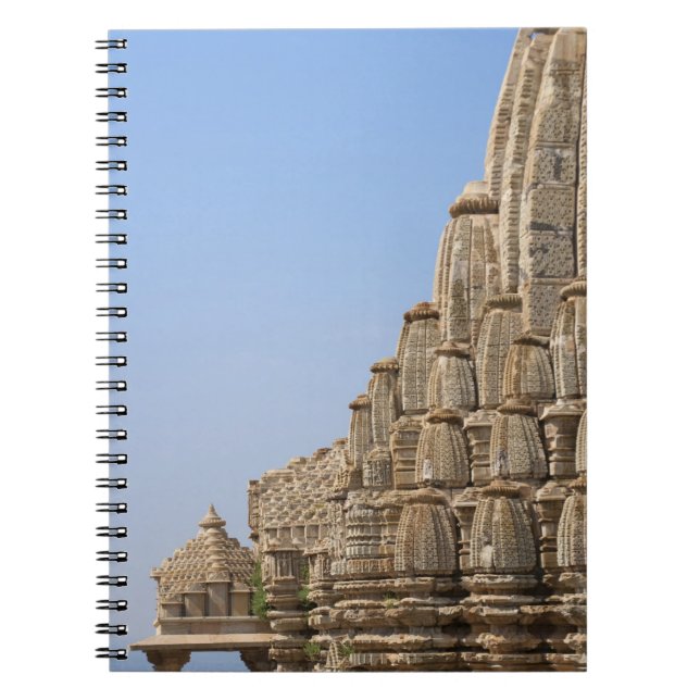 Cuaderno Templo de Jain en el Fuerte de Chittorgarh, India (Frente)
