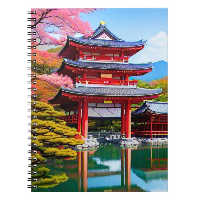 Cuaderno Templo japonés (Frente)