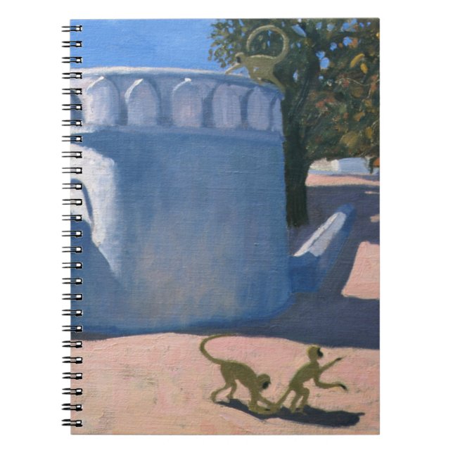 Cuaderno Templo la India 2000 del mono (Frente)