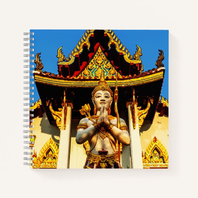 Cuaderno Templo Tailandés Y Buda 1102 (Anverso)