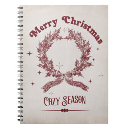 Cuaderno Temporada Acogedora Navidad Vintage