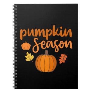 Cuaderno Temporada de Calabazas Otoño