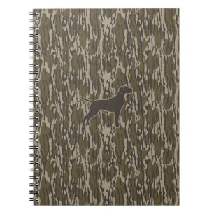 Cuaderno Temporada de caza de perros en Bottomland Camo Hun