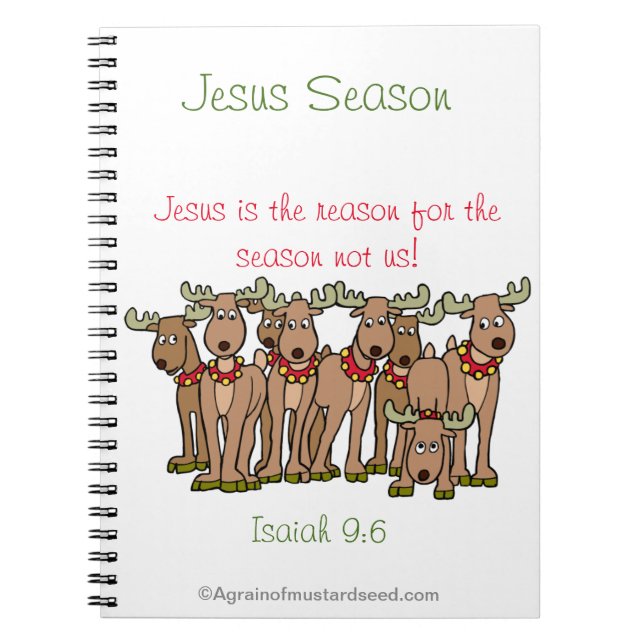 Cuaderno Temporada de Jesús (Frente)