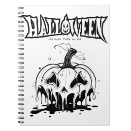 Cuaderno Temporada espeluznante de Halloween 2025