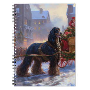 Cuaderno Temporada festiva de Navidades de Cocker Spaniel