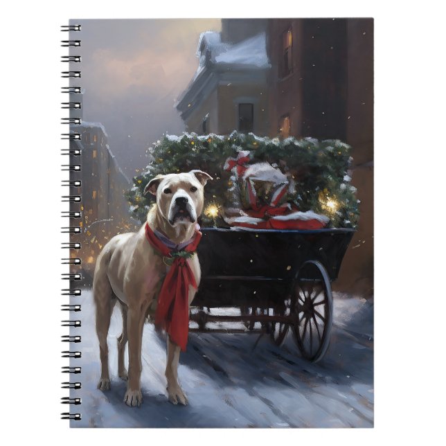 Cuaderno Temporada festiva de Navidades de Staffordshire en (Frente)