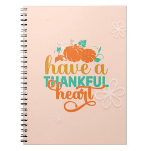 Cuaderno Ten Un Corazón Agradecido