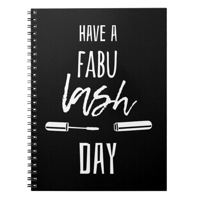 Cuaderno Ten Un Día De Fabu Lash (Frente)
