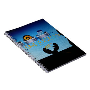 Cuaderno Ten una bendición Feliz Navidad - un festival digi
