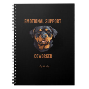 Cuaderno Tendencia de Coworker de Ayuda Emocional y Clásico