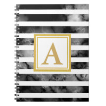 Tendencia del monograma del Purpurina de oro blanc