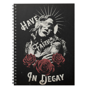 Cuaderno Tener Fe en la Decadencia - Diseño Gótico