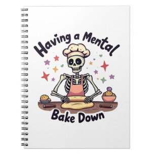 Cuaderno Tener un pan mental bajo presión, bendecido y horn