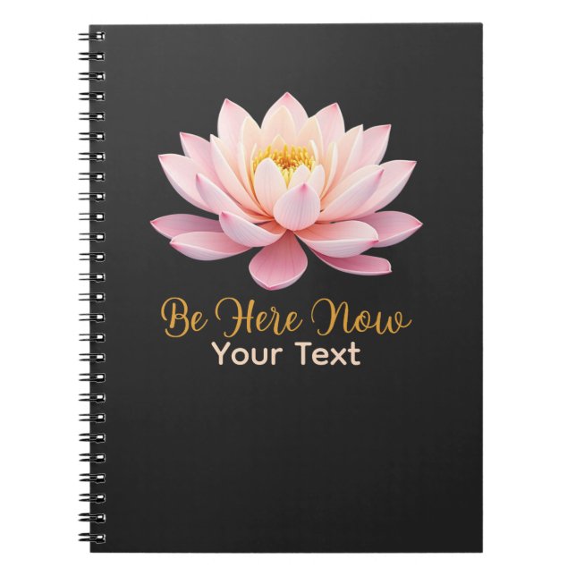 Cuaderno Tenga cuidado con Pastel Lotus (Frente)