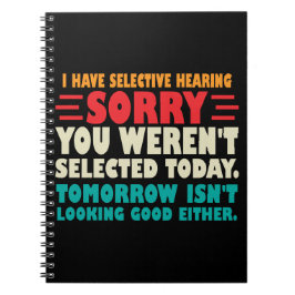Cuaderno Tengo Audiencia Selectiva Perdón Por Haber Sido Se