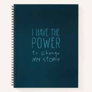 Cuaderno Tengo el poder de cambiar mi historia — el bloc de
