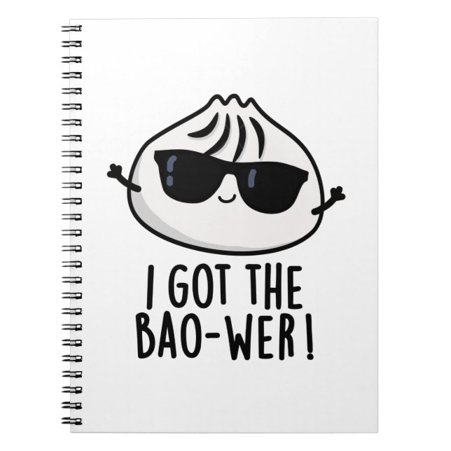 Cuaderno Tengo El Poderoso Chiste De Bao Divertido De Dimsu (Frente)