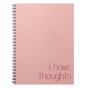 Cuaderno Tengo Pensamientos Revista Simple
