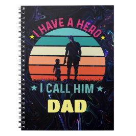 Cuaderno Tengo Un Héroe Al Que Llamo Papá