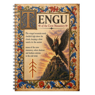 Cuaderno Tengu, Arte de Bestiario Medieval