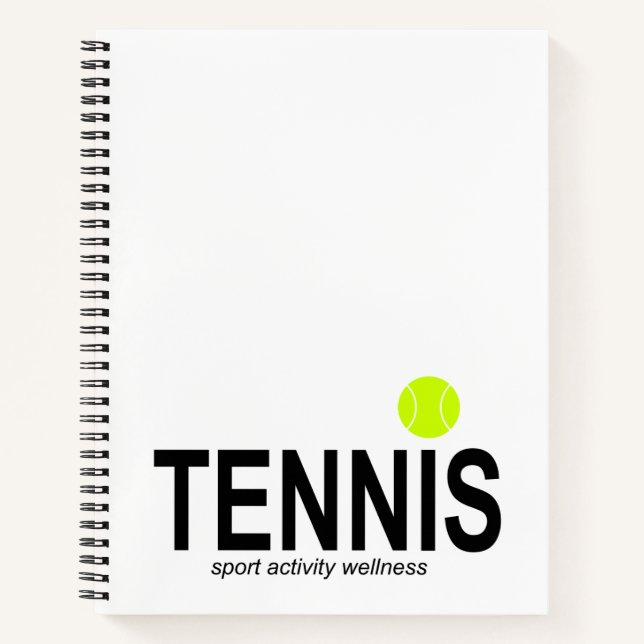 Cuaderno Tenis (Anverso)