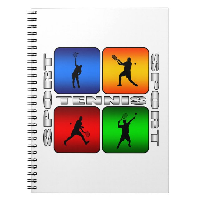 Cuaderno Tenis Espectacular (Masculino) (Frente)