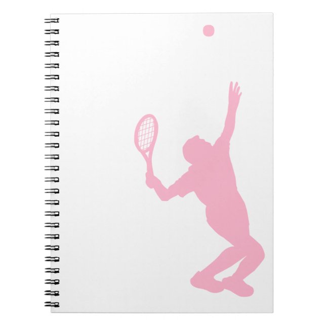 Cuaderno Tenis rosa claro (Frente)