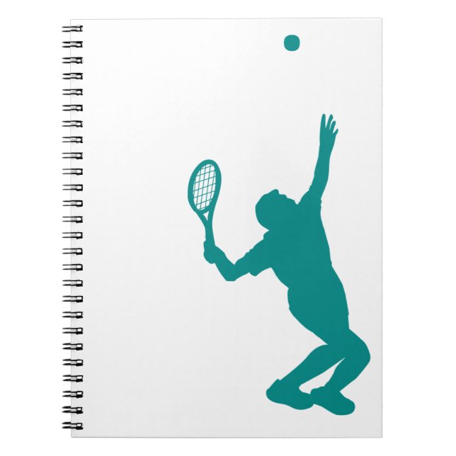 Cuaderno Tenis verde verde azulado (Frente)