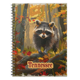 Cuaderno Tennessee Raccoon