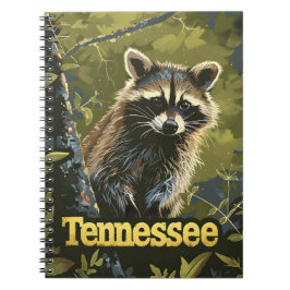 Cuaderno Tennessee Raccoon