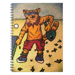 Cuaderno Tennis Ping-Pong Cat