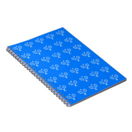 Cuaderno Tennis Racks Blue Background Funda-Mate iPhone