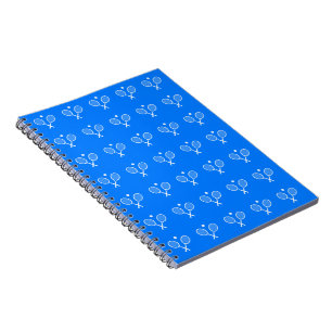 Cuaderno Tennis Racks Blue Background Funda-Mate iPhone