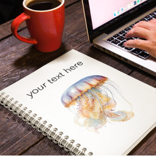 Cuaderno Tentáculos de la puesta del sol: Arte acuático cos