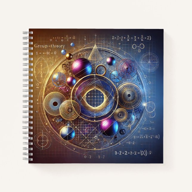 Cuaderno Teoría de Grupos y Abstracción Geométrica (Anverso)