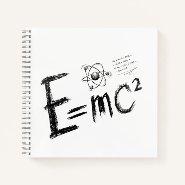 Cuaderno Teoría de la Relatividad de Einstein. Fórmula (Anverso)