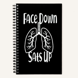 Cuaderno Terapeuta Respiratorio Boca Abajo Sats Arriba Enfe