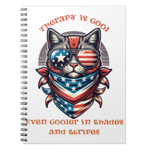 Cuaderno Terapia es camiseta de Guay - Conciencia sobre la 