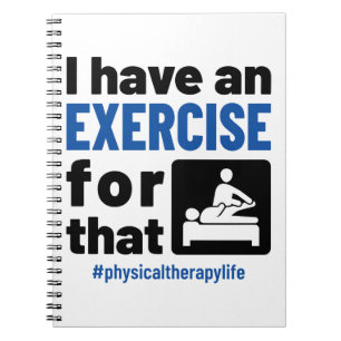 Cuaderno Terapia física Tengo un ejercicio para eso