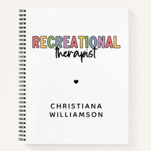 Cuaderno Terapia Recreacional Personalizada