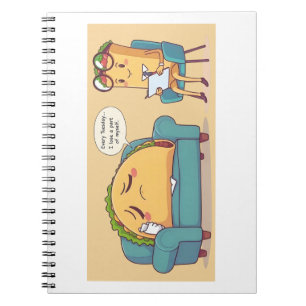 Cuaderno Terapia Taco Martes - Comida divertida Personaliza